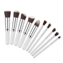 10pcs MAANGE Rose gold Makeup Brushes professional maquiagem cosmetics make up brushes eyebrow foundation Concealer brush  ILML