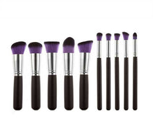 10pcs MAANGE rose gold makeup brushes professional Foundation eyebrow maquiagem brush pen make up brushes pinceis cosmetics ILML