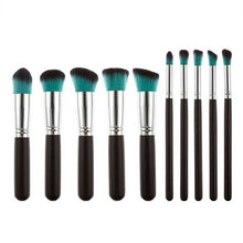 10pcs MAANGE rose gold makeup brushes professional Foundation eyebrow maquiagem brush pen make up brushes pinceis cosmetics ILML