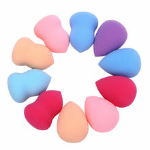 10pcs rom Color Makeup Sponge Puff Multi Soft Sponge Blender Blending Foundation Smooth Sponges Cosmetic make up tools ILML