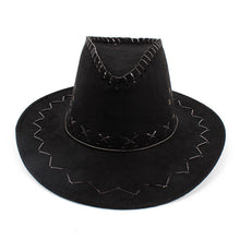12 Colors Retro Western Cowboy Bucket Brim Hat Cap Men Women Unisex Sunscreen Knight Hats With Rope PY1 ILML