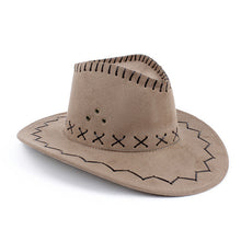12 Colors Retro Western Cowboy Bucket Brim Hat Cap Men Women Unisex Sunscreen Knight Hats With Rope PY1 ILML