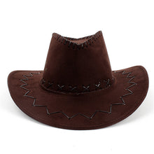 12 Colors Retro Western Cowboy Bucket Brim Hat Cap Men Women Unisex Sunscreen Knight Hats With Rope PY1 ILML