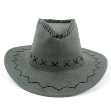 12 Colors Retro Western Cowboy Bucket Brim Hat Cap Men Women Unisex Sunscreen Knight Hats With Rope PY1 ILML
