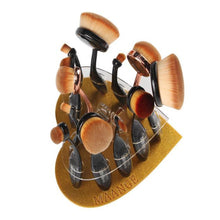 12 Hole Love Shape Makeup Brushes Professional Holder Drying Rack Organizer Shelf MAANGE Foundation makeup brushes Cosmetics ILML