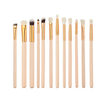 12 Pieces/set Pro Beauty Makeup Brushes Set Foundation Powder Eyeshadow Eyeliner Lip Blush Make Up Tools Pincel Maquiagem ILML