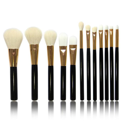 12 pcs GUJHUI makeup brushes Professional pinceaux de maquillage cosmetics Eyeshadow Powder Foundation Brush cosmetics ILML