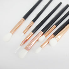 12 pcs QiBest Rose Gold makeup brushes Professional Complete Eyeshadow eyeliner blending pinceis brush Powder make up brush ILML