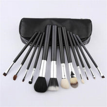 12PCS GUJHUI Makeup Brushes Cosmetic brush bag Eyeshadow eyebrow Foundation Blusher Professional make up brushes Tools ILML