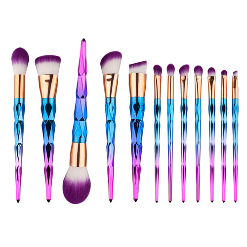 12PCS GUJHUI Professional makeup brushes Concealer hair Brush Contour Foundation maquillage make up brushes cosmetics Tools ILML