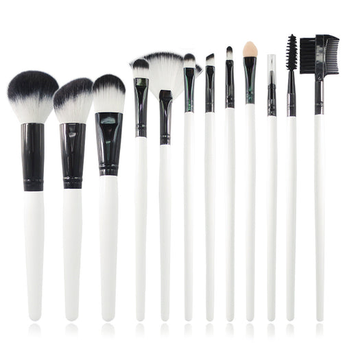 12PCS GUJHUI Professional makeup brushes Cosmetic Eyeshadow Blusher brush Powder Foundation make up brushes maquiagem Tools ILML