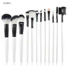 12PCS GUJHUI Professional makeup brushes Cosmetic Eyeshadow Blusher brush Powder Foundation make up brushes maquiagem Tools ILML
