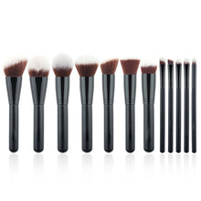 12PCS QiBest Professional makeup brushes rose gold make up brushes Eyeshadow Concealer blending foundation pinceis brush kit ILML