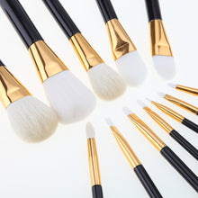 12PCS QiBest Professional makeup brushes rose gold make up brushes Eyeshadow Concealer blending foundation pinceis brush kit ILML