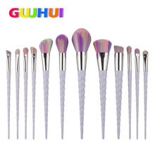 12PCS professional makeup brushes Power Foundation Eyebrow Eyeliner Blush Cosmetic Concealer maquillage make up brushes ILML