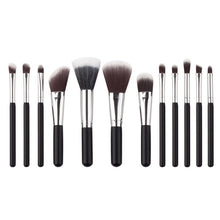 12pcss Black Wood Blending Makeup Brush Set Professional Cosmetic Brush Kit Make Up Brushes Tools Beauty pincel Maquiagem  ILML