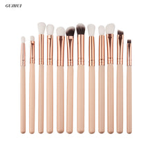 12Pcs Professional makeup brushes Eyebrow Eyeshadow pinceis brush maquillage Powder Foundation make up brushes GUJHUI cosmetic ILML