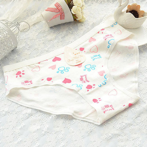 15 Color Plus Size M-XXXL Cotton Sexy Women Underwear Soft Panties Pink Large Code Women's Panties Briefs PY3 ILML