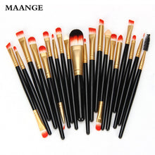 15 Colors MAANGE professional makeup brush Contour Face Cream Makeup Concealer Palette 20 make up brushes eyebrow cosmetic ILML