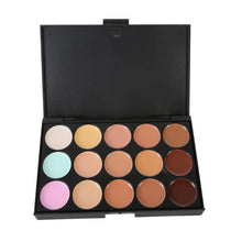 15 Colors Professional Maquiagem Salon Concealer Palette Makeup Party Contour Palette Face Cream Women Makeup Palette PE3 ILML