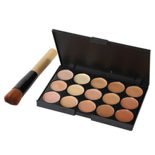 15 Colors Professional Maquiagem Salon Concealer Palette Makeup Party Contour Palette Face Cream Women Makeup Palette PE3 ILML