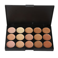 15 Colors Professional Maquiagem Salon Concealer Palette Makeup Party Contour Palette Face Cream Women Makeup Palette PE3 ILML