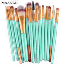 15 Pcs Multi-Function Cosmetic Brush Makeup Lip eyebrows eyelashes eyes Tools Concealer rose gold Makeup Brushes ILML