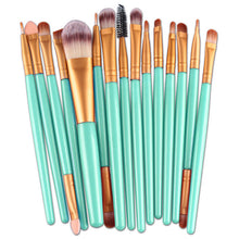 15 Pcs Multi-Function Cosmetic Brush Makeup Lip eyebrows eyelashes eyes Tools Concealer rose gold Makeup Brushes ILML