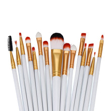 15 pcs Makeup Brushes Professional Makeup Goat Hair Brush Eyeshadow Powder Foundation Make Up Paint Brush Brushes Cosmetics ILML