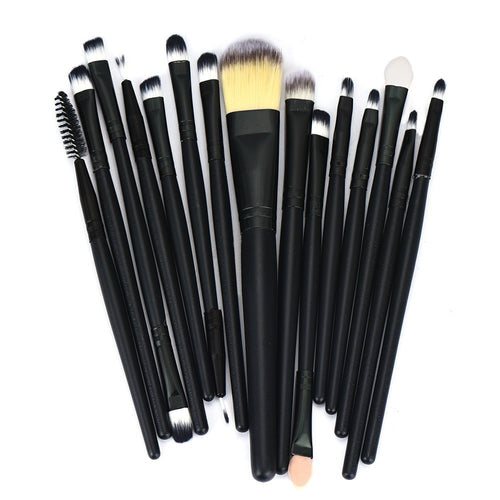 15 pcs Makeup Brushes Professional Makeup Goat Hair Brush Eyeshadow Powder Foundation Make Up Paint Brush Brushes Cosmetics ILML