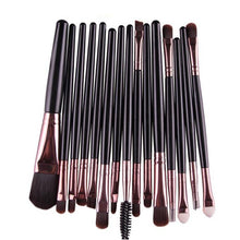 15 pcs 4 color Multi-Function Pro Make up Eye Shadow Foundation Eyebrow Lip Brush Makeup Brushes Cosmetic Tool  ILML