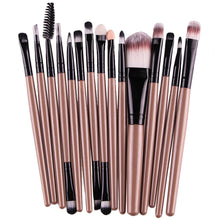 15 pcs Eye Shadow Foundation eyeliner Eyebrow Powder Lip Brush Makeup Brushes Tool cosmetics Kits beauty Make Up Brush  ILML