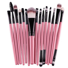 15 pcs Eye Shadow Foundation eyeliner Eyebrow Powder Lip Brush Makeup Brushes Tool cosmetics Kits beauty Make Up Brush  ILML