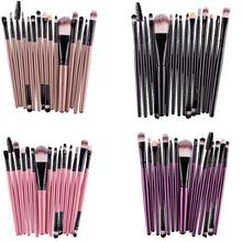 15 pcs Eye Shadow Foundation eyeliner Eyebrow Powder Lip Brush Makeup Brushes Tool cosmetics Kits beauty Make Up Brush  ILML