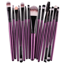 15 pcs Eye Shadow Foundation eyeliner Eyebrow Powder Lip Brush Makeup Brushes Tool cosmetics Kits beauty Make Up Brush  ILML