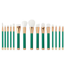 15PCS Maange Professional makeup brushes Cosmetics Wood pinceaux de maquillage Eyeshadow Foundation oval makeup brush Tool ILML