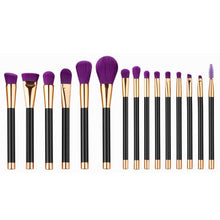 15PCS Professional MAANGE Foundation Powder Blush makeup brushes maquillage cosmetic Eyebrow Eyeshadow Eyeliner make up brushes ILML