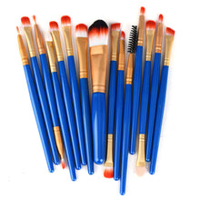 15pcs Makeup Brushes Professional Makeup Goat Hair Brush tool Foundation Make Up Paint Brush Concealer Cleaning Brushes ILML