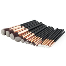 15pcs QiBest Pro makeup brushes maquillage Foundation Powder blending make up brushes eyebrow pencil brush cosmetics Tools ILML