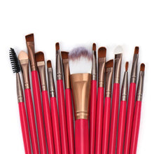 15pcs QiBest Professional makeup brushes eyebrow eyes Foundation blending pencil brush make up brushes cosmetics Tools kits ILML