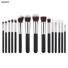 15pcs makeup brushes Cosmetic Powder Foundation Powder eyebrow Eyeshadow hair brush Concealer make up brushes Tools Kit ILML