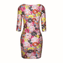 18 Colors Women Sexy Slim Dress Fit 3D Animal Print Space Galaxy Bodycon Mini Dresses  ILML