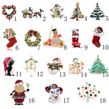 18 Styles Crystal Rhinestone Enamel Brooch Pin Wedding Party Christmas Gifts Brooches for Women Jewelry ILML