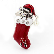 18 Styles Crystal Rhinestone Enamel Brooch Pin Wedding Party Christmas Gifts Brooches for Women Jewelry ILML
