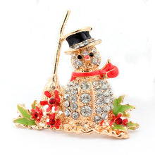 18 Styles Crystal Rhinestone Enamel Brooch Pin Wedding Party Christmas Gifts Brooches for Women Jewelry ILML
