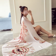 190cm*90cm Women Scarves Necklace Printed Soft Long Wraps Shawl Scarves Cotton Scarf Shawls  ILML