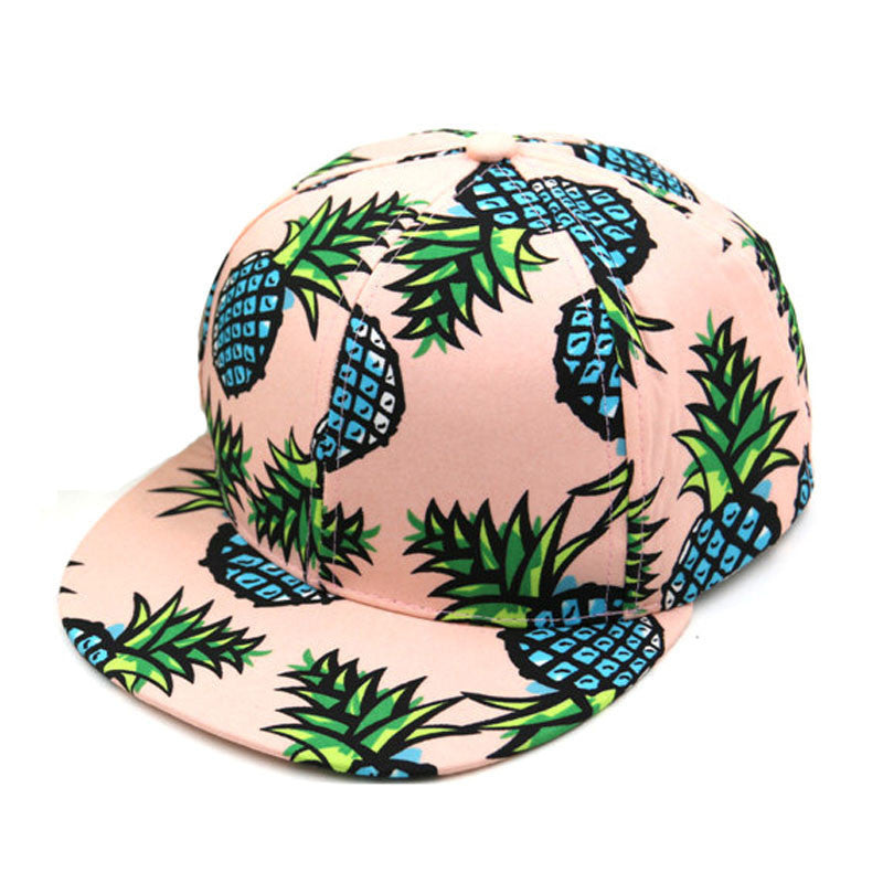 Pineapple Snapback Bboy Hat Adjustable Baseball Cap Hip-hop Hat  ILML