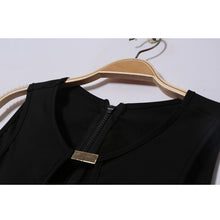 Sexy Sleeveless hHalter Piece Hollow Waist Trousers Straight Type ILML