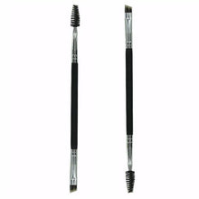 GUJHUI Professional makeup brushes Bamboo Hle Double Eyebrow Brush Eyebrow Comb Eyelashes make up brushes cosmetics ILML