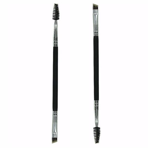 GUJHUI Professional makeup brushes Bamboo Hle Double Eyebrow Brush Eyebrow Comb Eyelashes make up brushes cosmetics ILML